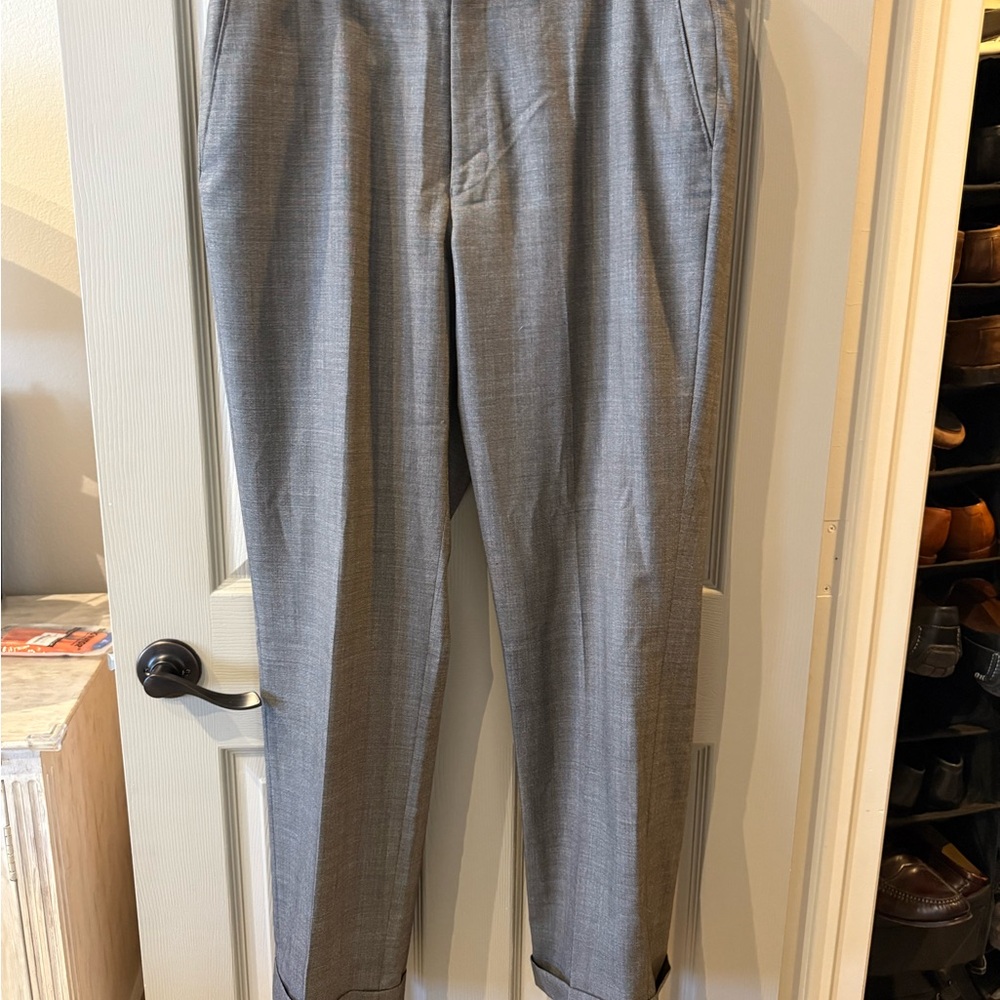 Men's Jos. A. Bank Gray Pants - Size 33 Regular